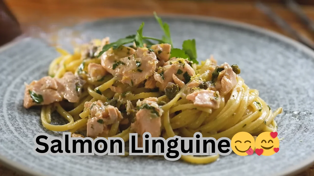 Salmon Linguine