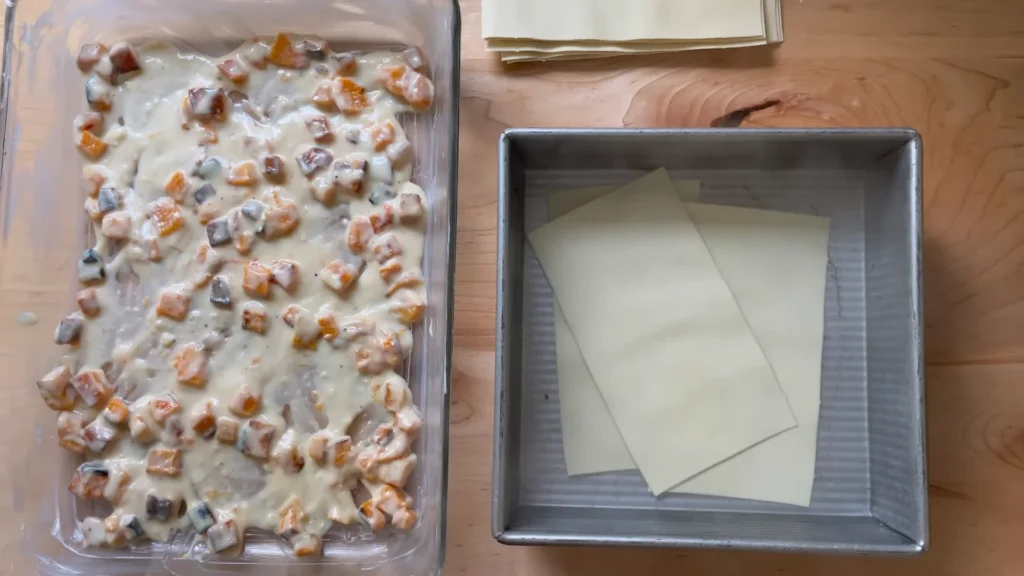 Butternut Squash Lasagna 8 Assemble the Lasagna