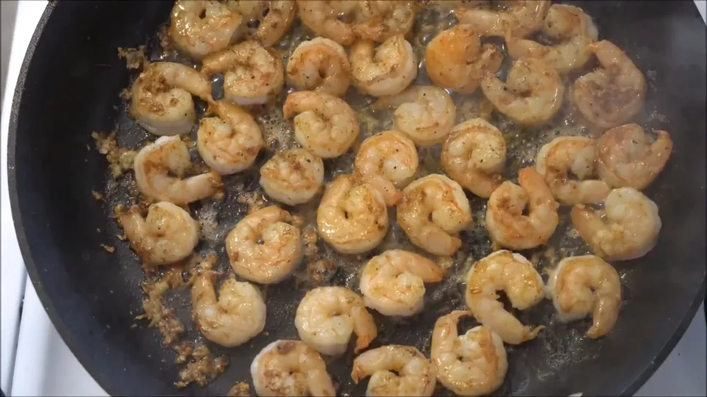 Lemon Asparagus Shrimp Pasta 9 Make the Lemon Garlic Sauce