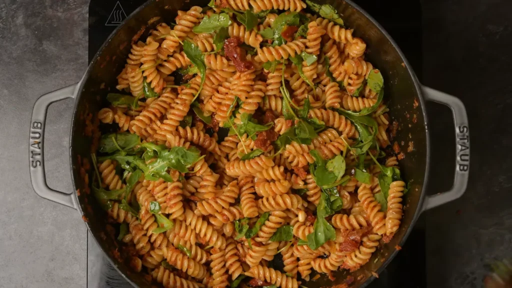 Sun dried tomato pasta 4 Sun dried tomato pasta