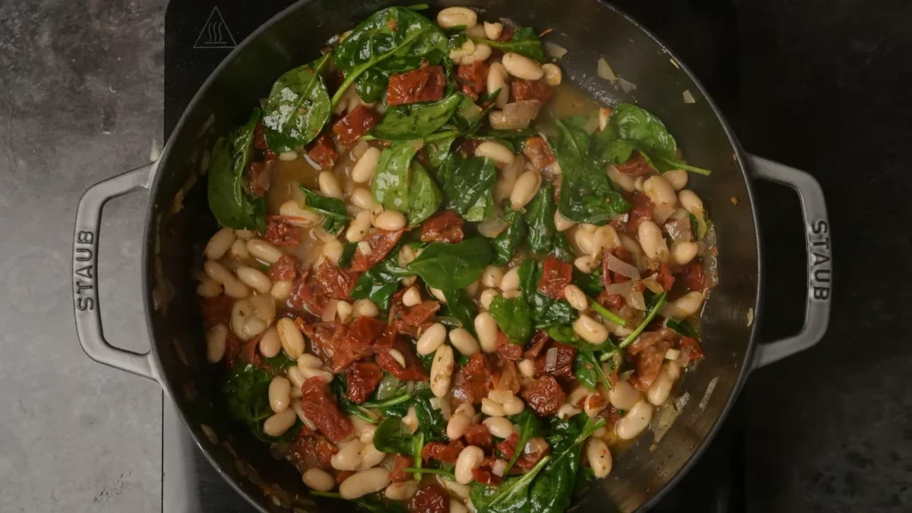 Vegan Tuscan Pasta 7 Make the Creamy Sauce