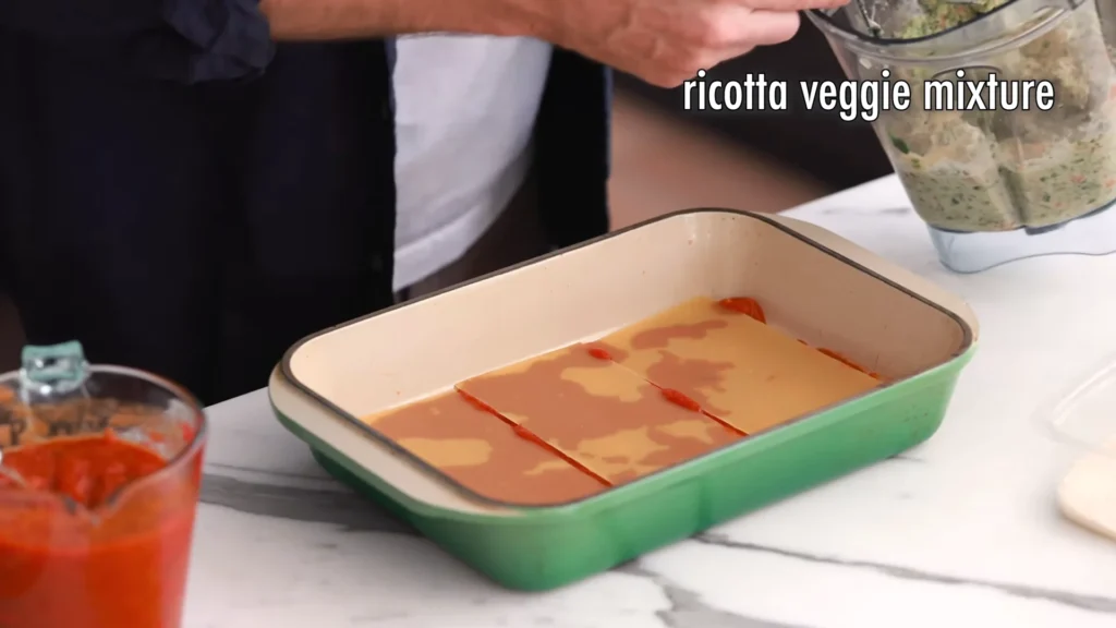 Vegetable Lasagna 11 Assemble the Lasagna
