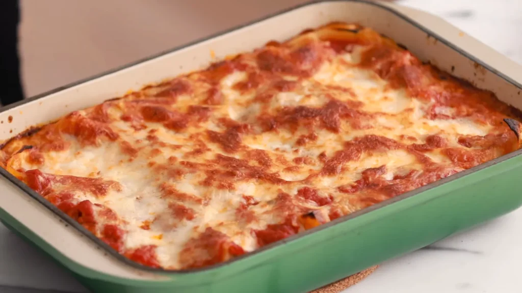 Vegetable Lasagna 14 Bake the Lasagna
