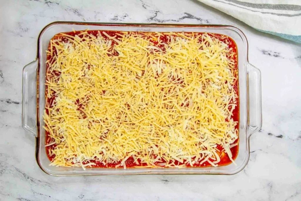 Frozen Ravioli Lasagna 12 Add the Cheese and Spinach