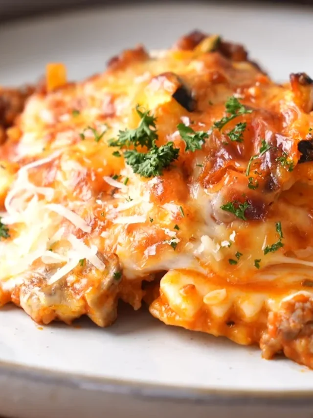 Spinach Ravioli Lasagna