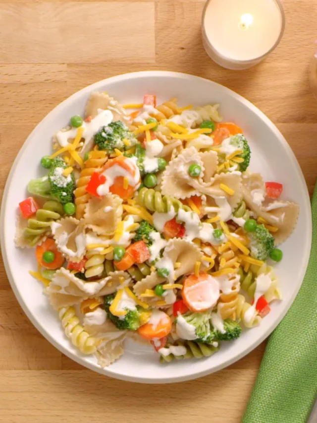 Ranch pasta salad